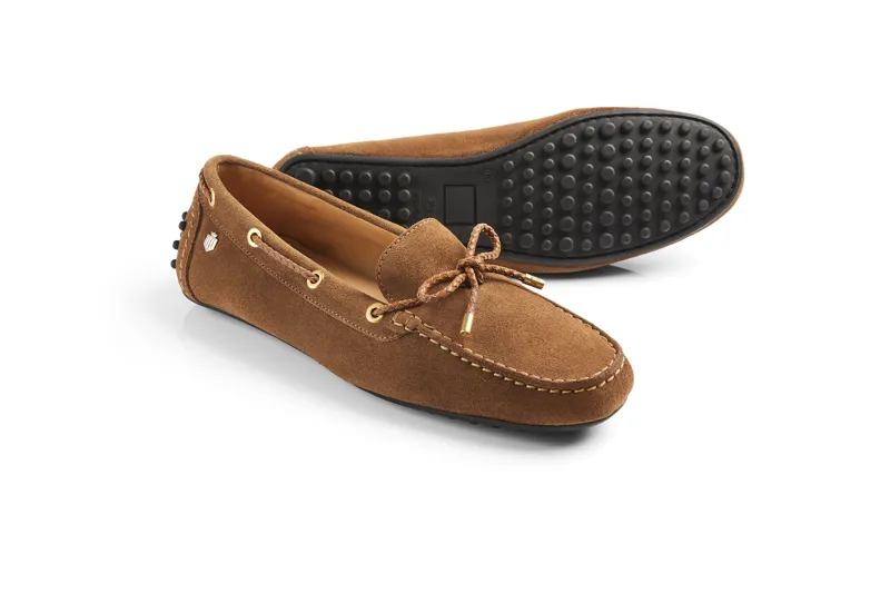 Fairfax and Favor Henley Driving Shoe Tan-2